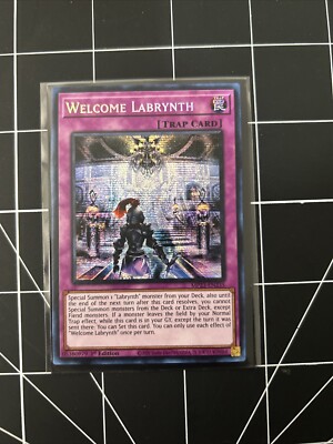 Welcome Labrynth MP23-EN235 25th Anniversary Tin: Dueling Heroes Mega Pack...-image