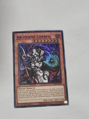 Archfiend Empress (Blue) - LDS3-EN007 - Ultra Rare - 1st Edition NM YuGiOh!  -image