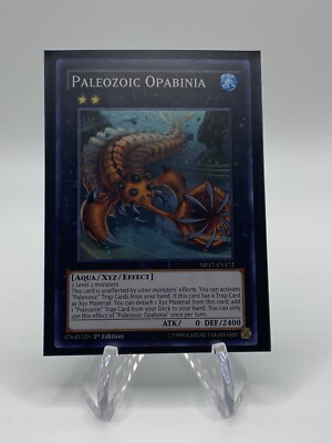 Yu-Gi-Oh! TCG Paleozoic Opabinia 2017 Mega-Tin Mega Pack MP17-EN172 1st Edition-image