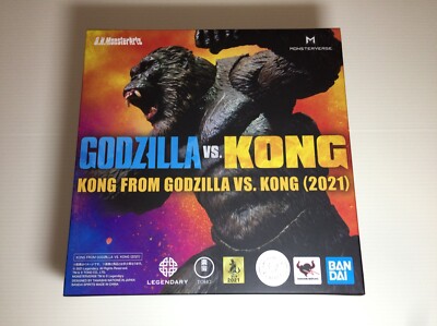 S.H.MonsterArts KONG FROM GODZILLA VS. KONG 2021 Bandai Figure-image