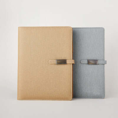 Faux Leather Refillable Journal A5 Notebook Lined Paper Writing Diary 180 Pages-image
