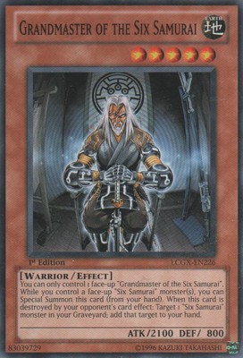 Grandmaster of the Six Samurai - LCGX-EN226 - Common - Unlimited Edition - Heavi-image