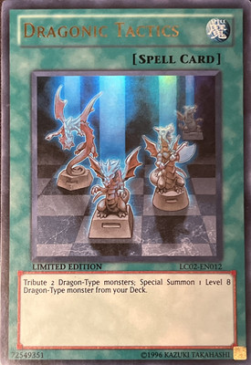 Dragonic Tactics LC02-EN012 Limited Edition Ultra Rare LP-image