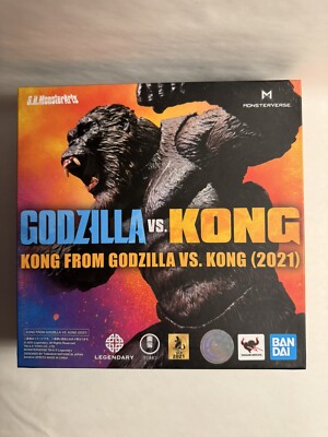Bandai Tamashii Nations Godzilla Vs Kong 2021 Kong S.H. Monsterarts Authentic-image