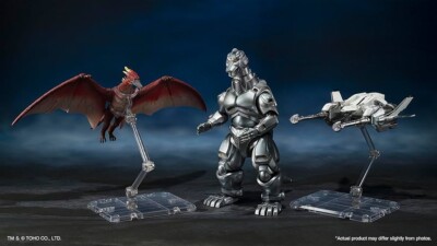 Godzilla vs. Mechagodzilla II S.H.MonsterArts Mechagodzilla, Garuda & Fire Rodan-image