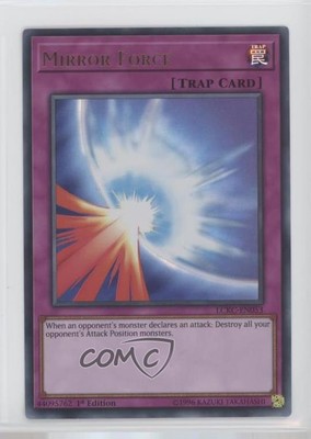 Mirror Force Ultra Rare 1st Ed. YuGiOh Legendary Collection Kaiba 1z4-image