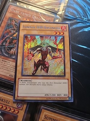 Yu-Gi-Oh! TCG Elemental HERO Burstinatrix Legendary LCGX-EN004-image