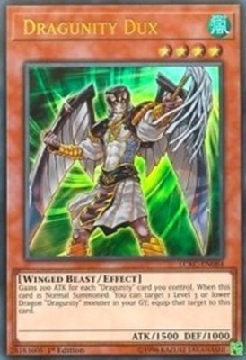 Yugioh! Dragunity Dux - LCKC-EN084 - Ultra Rare - 1st Edition Near Mint, English-image