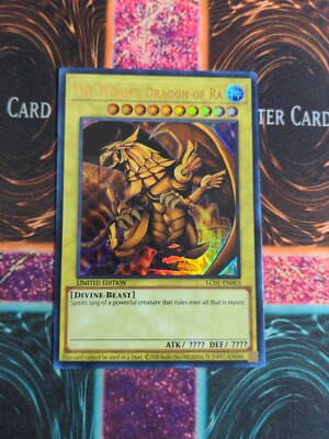 Yu-Gi-Oh! The Winged Dragon of Ra LC01-EN003 Limited Ultra Rare NM a1/-image