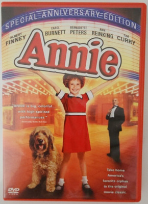 Annie Special Anniversary Edition DVD (PG 1982 Musical/Family, Carol Burnett)-image