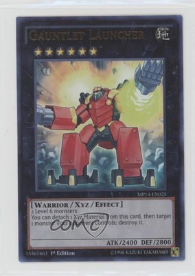 Gauntlet Launcher (SR) 1st Ed. YuGiOh Mega-Tins Mega Pack #MP14-EN025 00jz-image