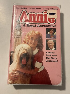 Annie: A Royal Adventure (VHS, 1995, Clam Shell Case). SEALED NEW-image
