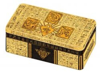 2022 Yugioh Mega Gold Tin Pharaohs Gods Factory Sealed-image
