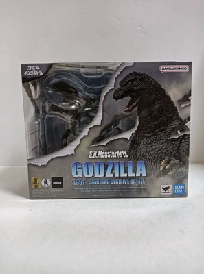 Bandai S.H.MonsterArts Godzilla 1991 Shinjuku Decisive Battle Action Figure-image