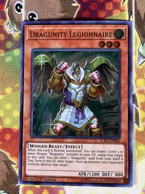 Yugioh Dragunity Legionnaire LCKC-EN085 Single-image