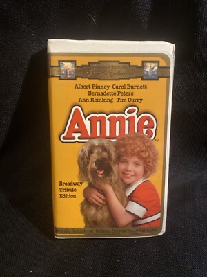 Annie (VHS, 1997) Clamshell Case-image