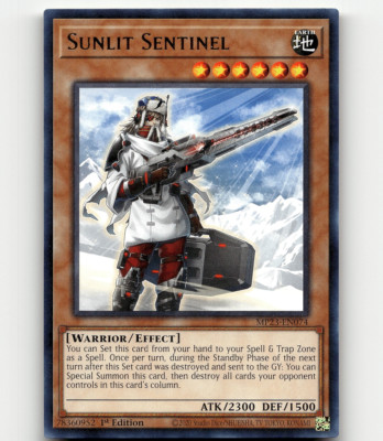 Yugioh Sunlit Sentinel 25th Anniv. Tin: Dueling Heroes Mega Pack-image