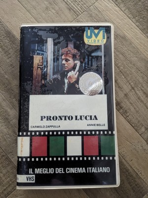 Pronto Lucia VHS Carmelo Zappulla Annie Belle UVI Productions Italian Drama -image