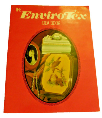 EnviroTex Idea Book Craft Polymer Coating Wood Print 3D Decoupage DIY 1974 PB -image