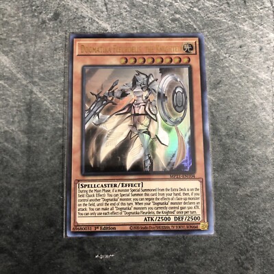 Yugioh Dogmatika Fleurdelis, the Knighted Mega Tin Ultra MP21-EN104 Ships 10/08-image