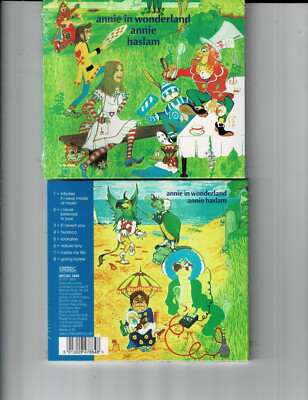 ANNIE HASLAM - ANNIE IN WONDER (CD 2019)  NEW  **8 TRACKS** RENAISSANCE-image