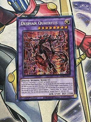 ( DESPIAN QUAERITIS ) - Prismatic Secret - MP22-EN141 - 1st NM Yu-Gi-Oh 2022 Tin-image
