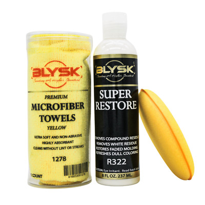 Blysk Super Restore Trim and Plastic Super Restorer - Protective Coating-image