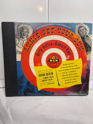 Vintage Collectible 45 RPM Box Set: Annie Get Your Gun Original Movie Soundtrack-image