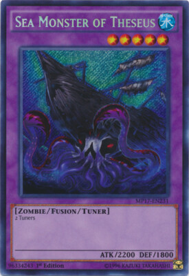 Near Mint x 1 Sea Monster of Theseus - MP17-EN231 - Secret Rare - 1st Edition MP-image