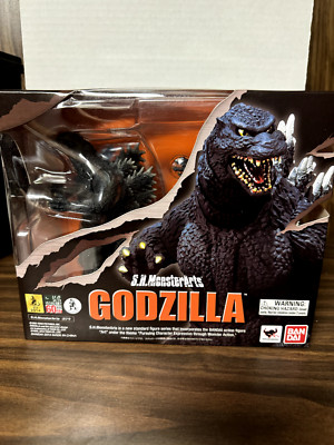 Bandai S.H.MonsterArts Godzilla 60th Anniversary Figure 2014 New Sealed-image
