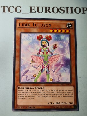 Cyber Tutubon▪︎YUGIOH▪︎MP17▪︎2017▪︎SPANISH▪︎COMMON▪︎1st ED▪︎NM #2936-image