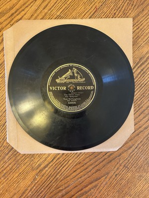 Victor 78 RPM Charles Schuetze - Annie Laurie 5862 V+ Harp (one sided Record)-image