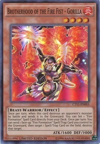 1x Brotherhood of the Fire Fist - Gorilla - Limit MP Eng YuGiOh - 2014 Mega-Tins-image