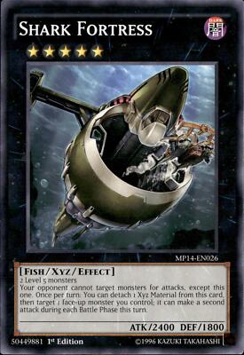 Yu-Gi-Oh! Shark Fortress MP14-EN026 Common 1st Edition NM-image