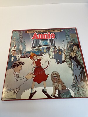 Annie Original Children's Soundtrack, Story LP & Game 1982 Original Vinyl S1-image