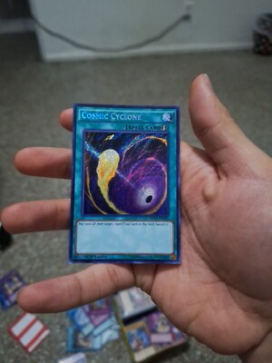 Yu-Gi-Oh! TCG Cosmic Cyclone 2017 Mega-Tin Mega Pack MP17-EN105 1st Edition...-image