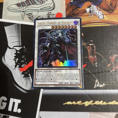 Yu-Gi-Oh! Groza Tyrant of Thunder, 25th Anniversary Tin: Dueling Heroes Mega Tin-image