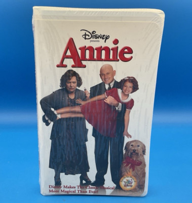 ANNIE VHS Clamshell Disney 2000 NEW SEALED Fast Free Shipping!-image