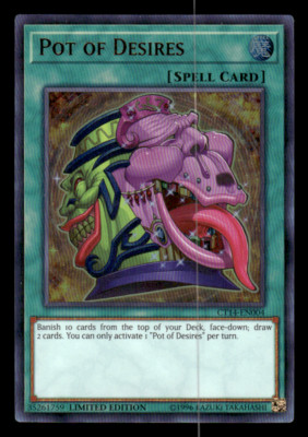 Pot of Desires CT14-EN004 2017 Mega-Tins Limited Edition NM-image