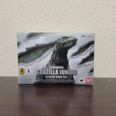 Bandai S.H.MonsterArts GODZILLA JUNIOR Special Color Ver. Figure Good F/S JP-image