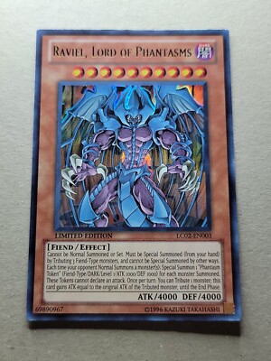 Raviel, Lord of Phantasms - LC02-EN003 - Ultra Rare - Limited Ed. - YuGiOh-LP -image