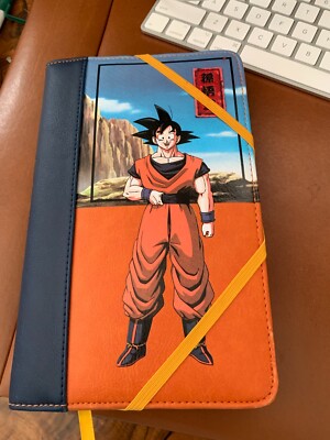 1986-96 Dragon Ball Z: Leather over Hardcover Journal Diary Notebook unused-image