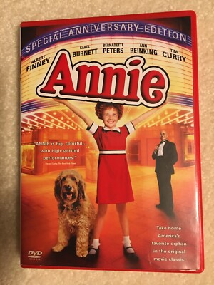 Annie (DVD, 2004, Special Anniversary Edition), Aileen Quinn, Albert Finned, PG-image