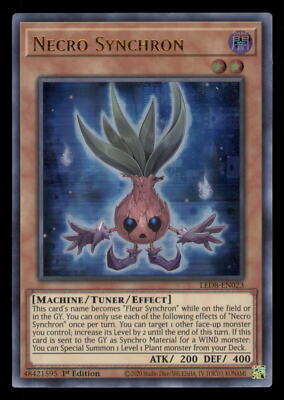 Yugioh Necro Synchron #LED8-EN023 Legendary Duelists: Synchro Storm LP-image