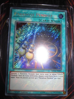 YU-GI-OH! STR SECRET PARADOX PENDULUM MP18-FR209 NEW EDITION 1 MEGA-TIN 2018-image