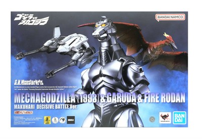 S.H.Monsterarts Mechagodzilla 1993 Garuda Fire Radon Makuhari Battle Ver. Figure-image