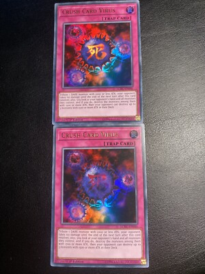 Crush Card Virus (Version 2) LCKC-EN046 Legendary Collection Kaiba 1st Edition-image