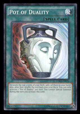 Yugioh Pot of Duality #LDK2-ENY34 Legendary Decks II LP-image