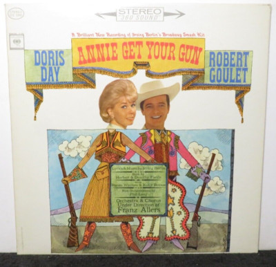 DORIS DAY ANNIE GET YOUR GUN SOUNDTRACK (VG+) OS-2360 LP VINYL RECORD-image
