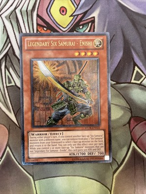 STOR-EN021 Legendary Six Samurai - Enishi Ultimate Rare UNL Edition NM Yugioh-image